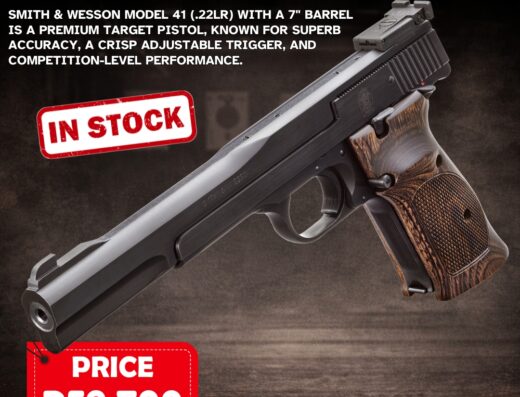 Smith & Wesson M41 7″ Target Pistol 22LR