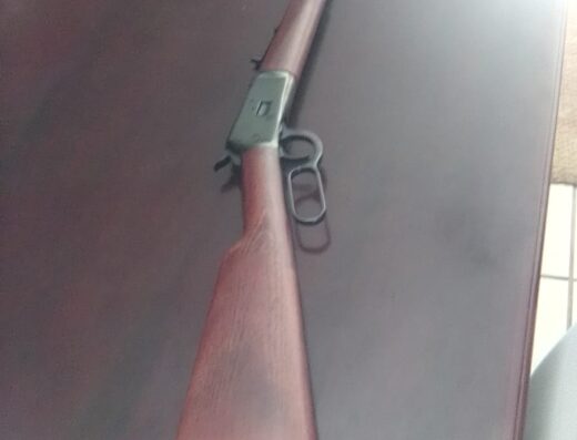 357 / 38 Rossi lever action rifle + 50 rounds + Die Set