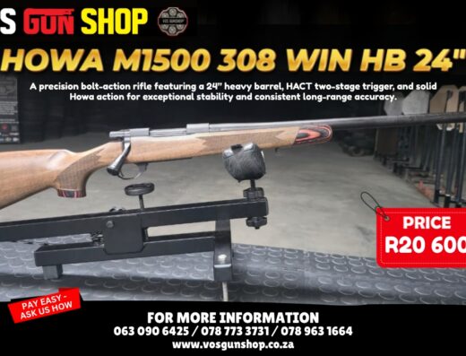 Howa M1500 308 HB 24″
