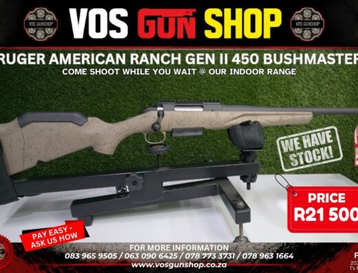 Ruger American Ranch Gen II 450 Bushmaster