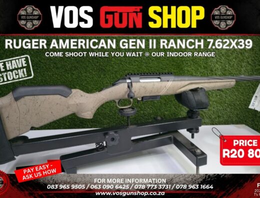 Ruger American Gen II Ranch 7.62×39