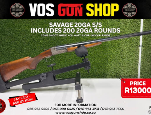 Savage 20GA S/S + 200 20GA Rounds