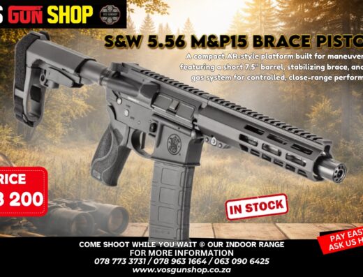 Smith & Wesson 5.56 M&P15 Brace Pistol 7.5″