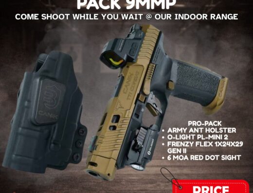 Canik TTI Combat Smoke 9mmP Pro Pack