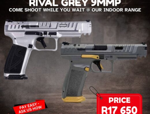 Canik SFX Rival-S Chrome or Rival Grey 9mmP